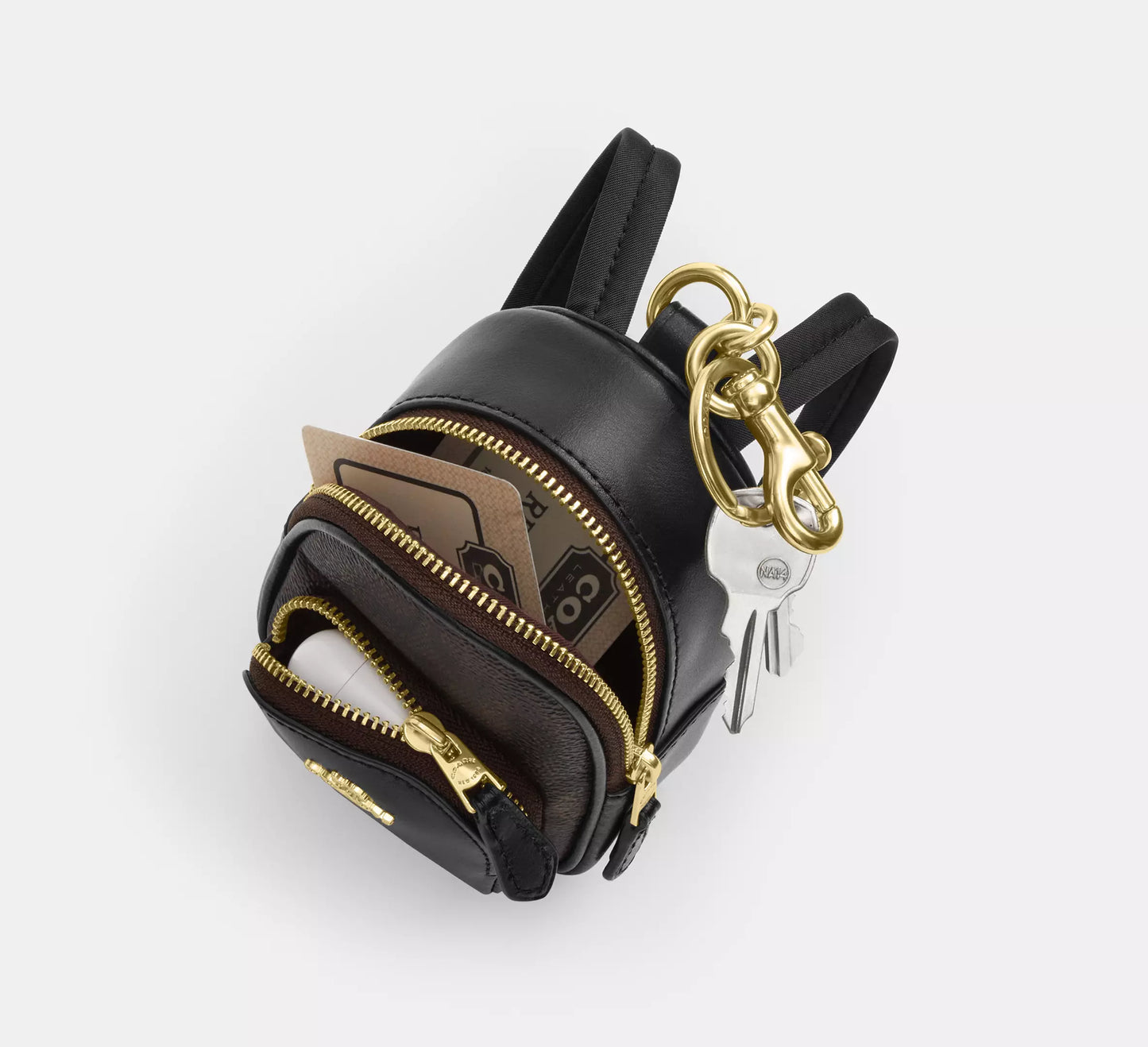 Mini Court Backpack Bag Charm