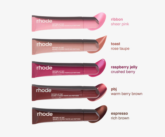 Peptide lip tints set