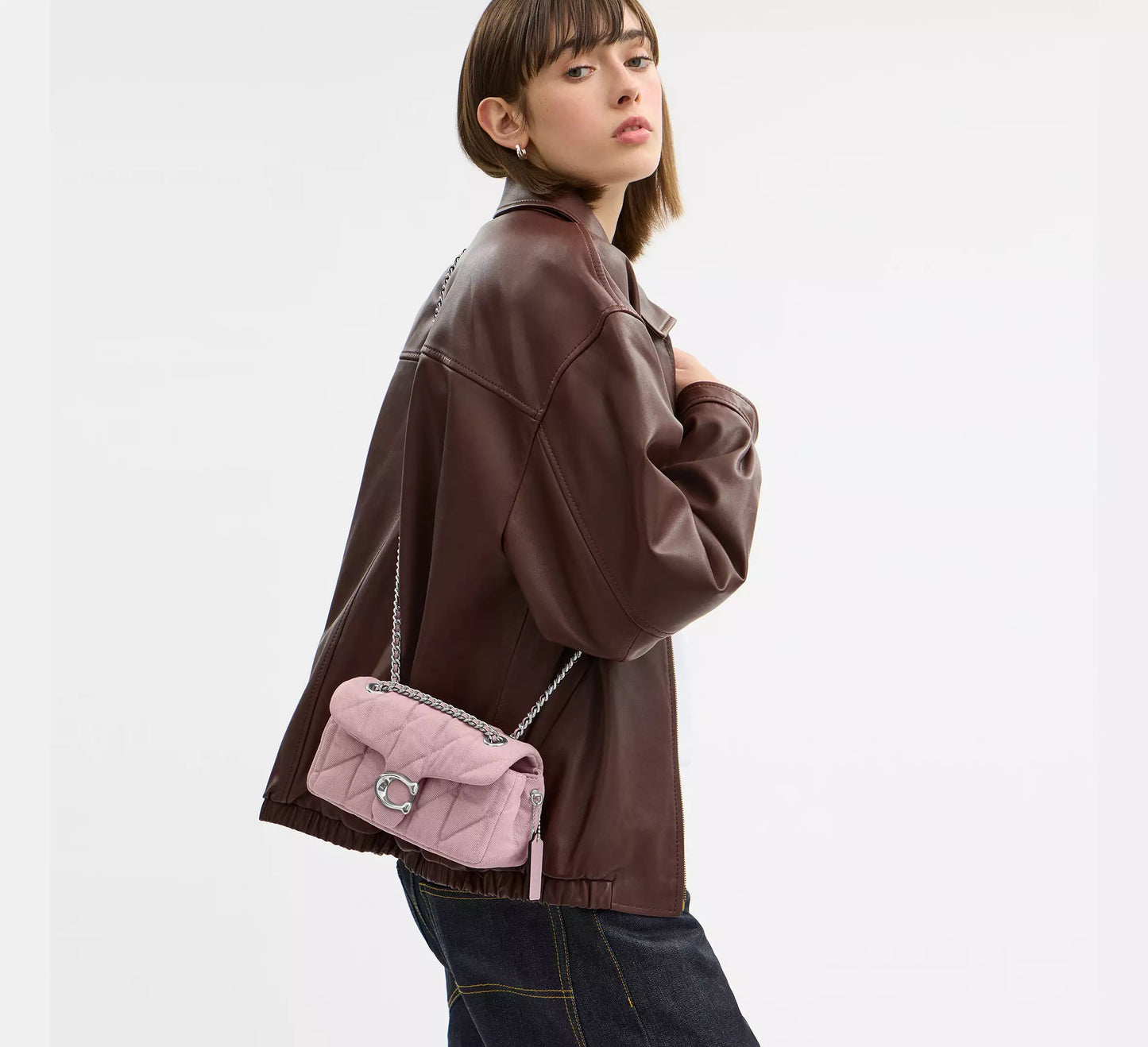 Tabby Shoulder Bag 20 With Quilting