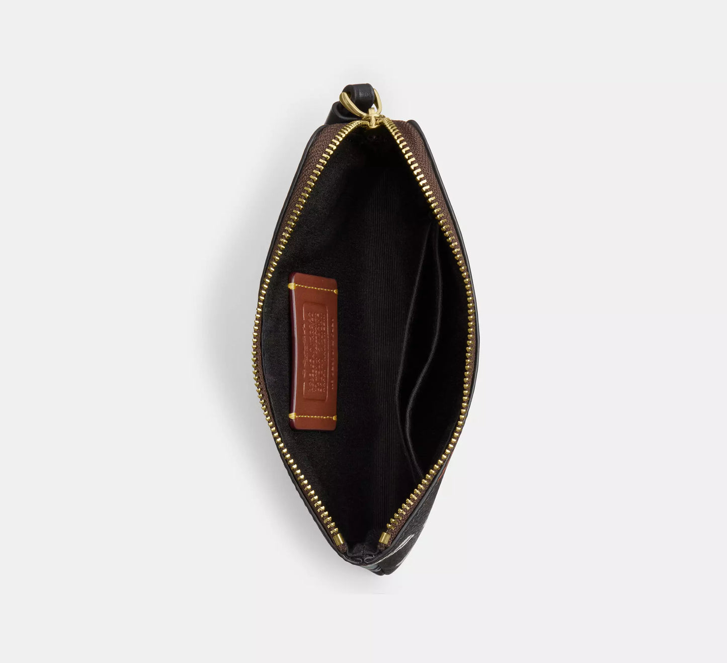 Wristlet In Signature Canvas With Halloween Print