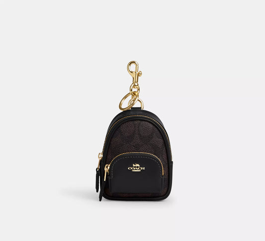 Mini Court Backpack Bag Charm
