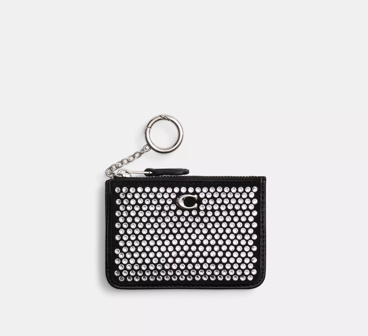 Mini Id Card Case With Crystal