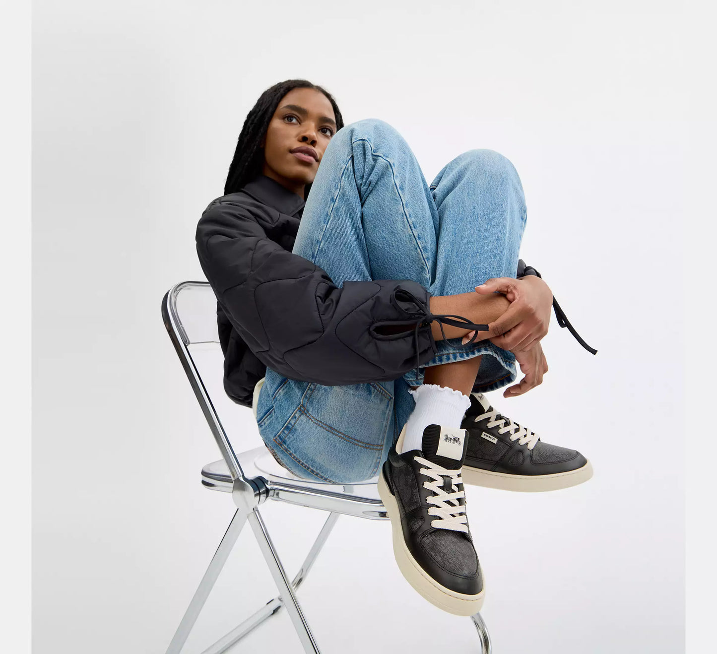 Sneaker In Signature Canvas