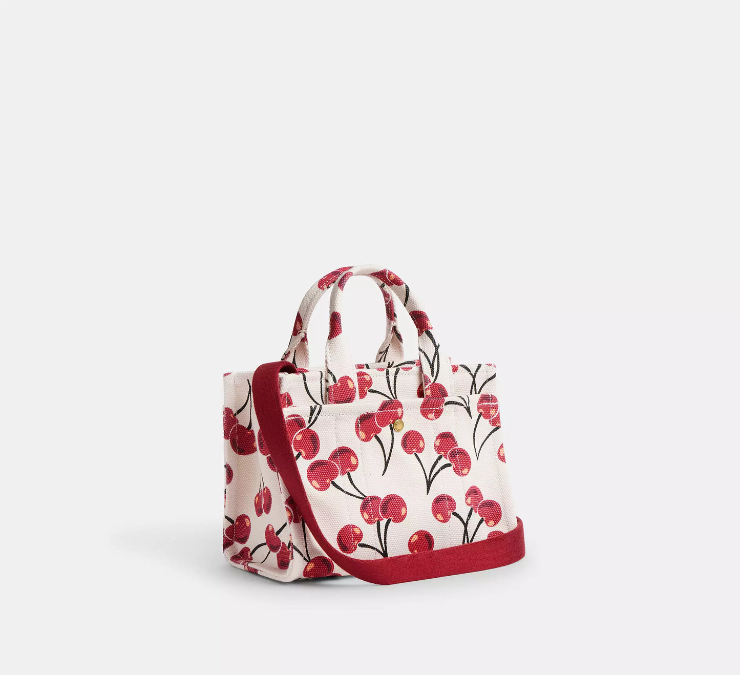 Cargo Tote Bag 20 With Cherry Print