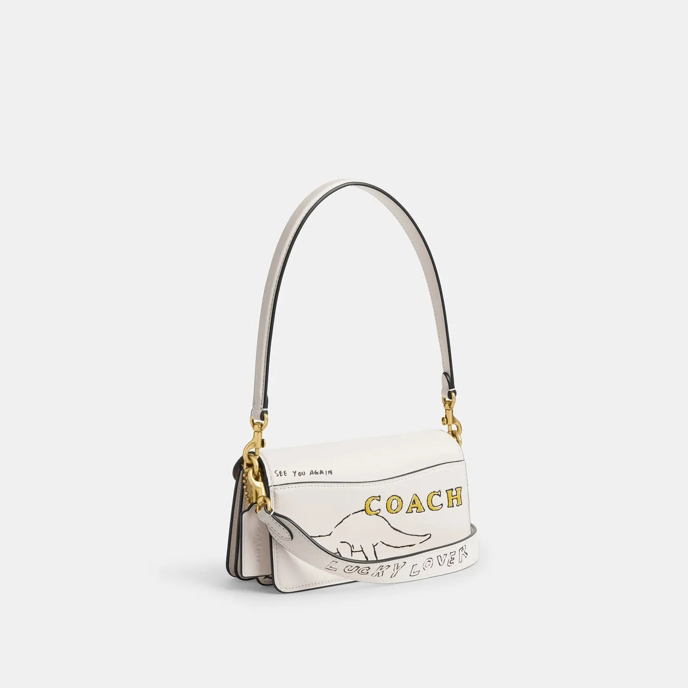 Tabby Shoulder Bag 20 With Sketch Print