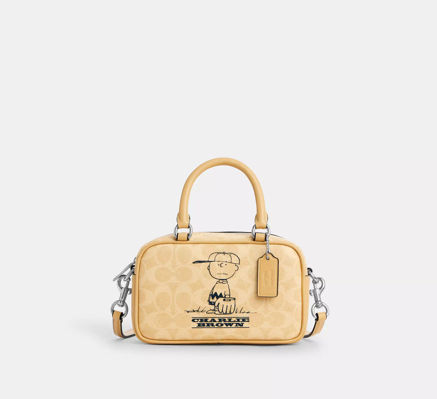 Satchel Crossbody Bag With Charlie Brown