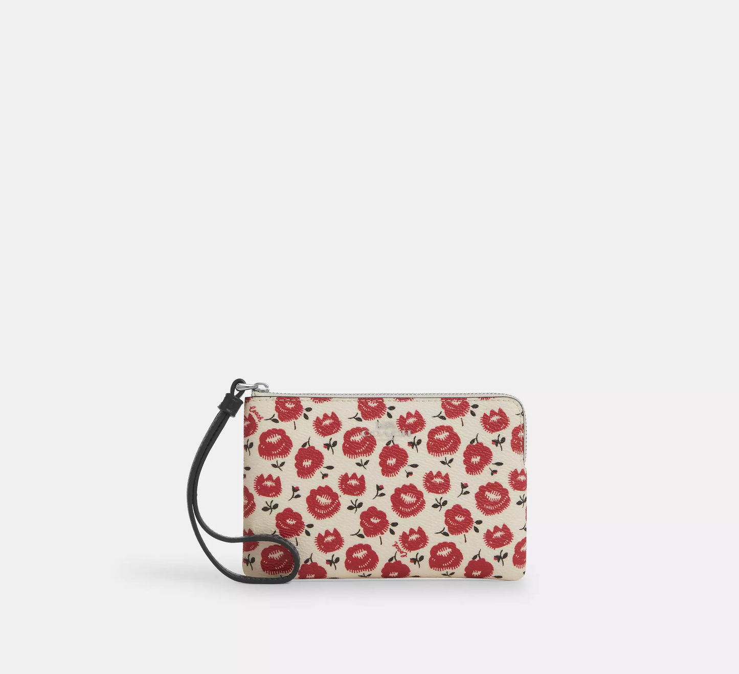 Wristlet With Floral Print