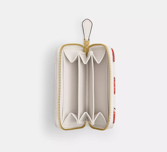 Small Zip Around Card Case