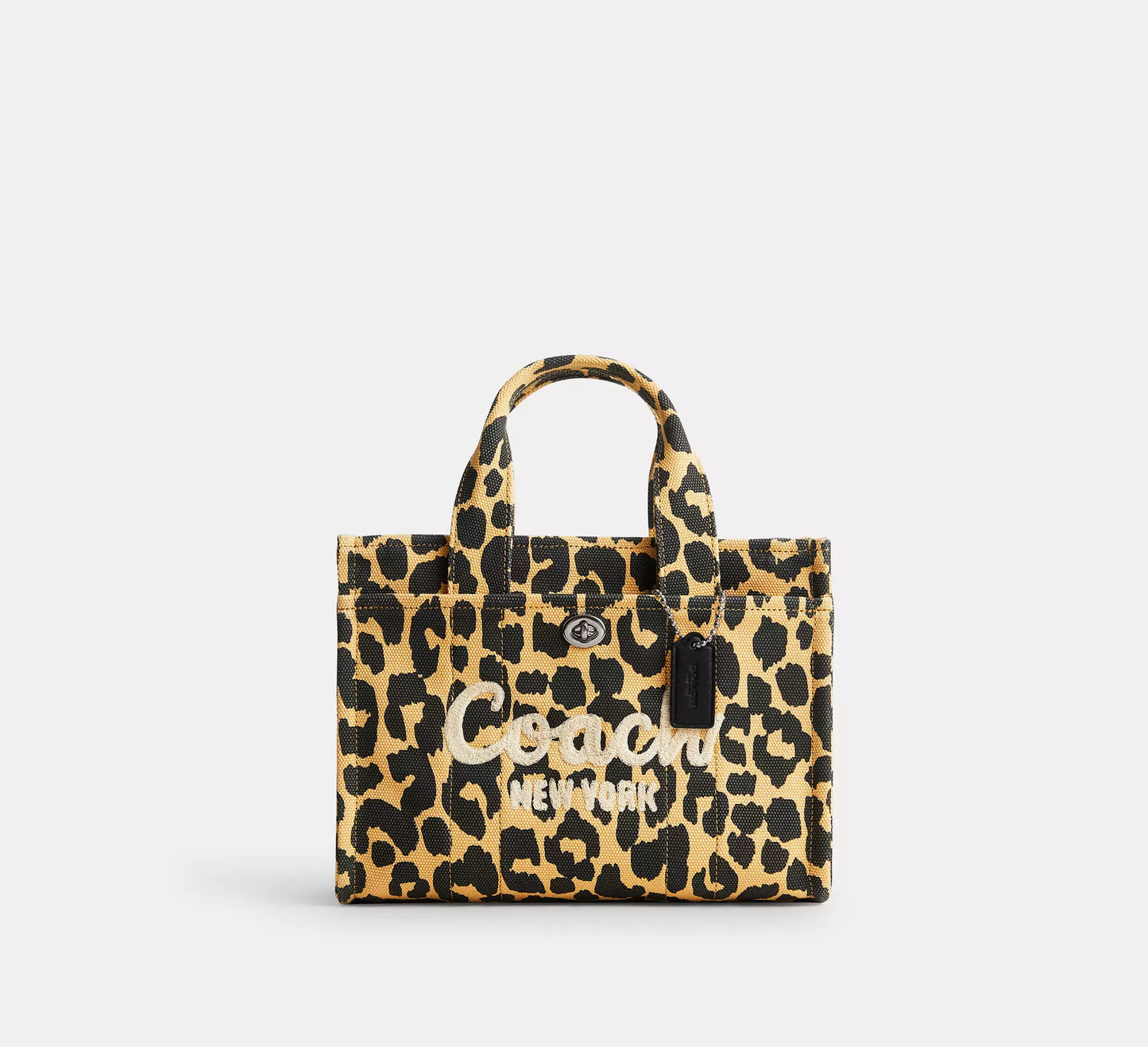 Cargo Tote Bag 26 With Leopard Print