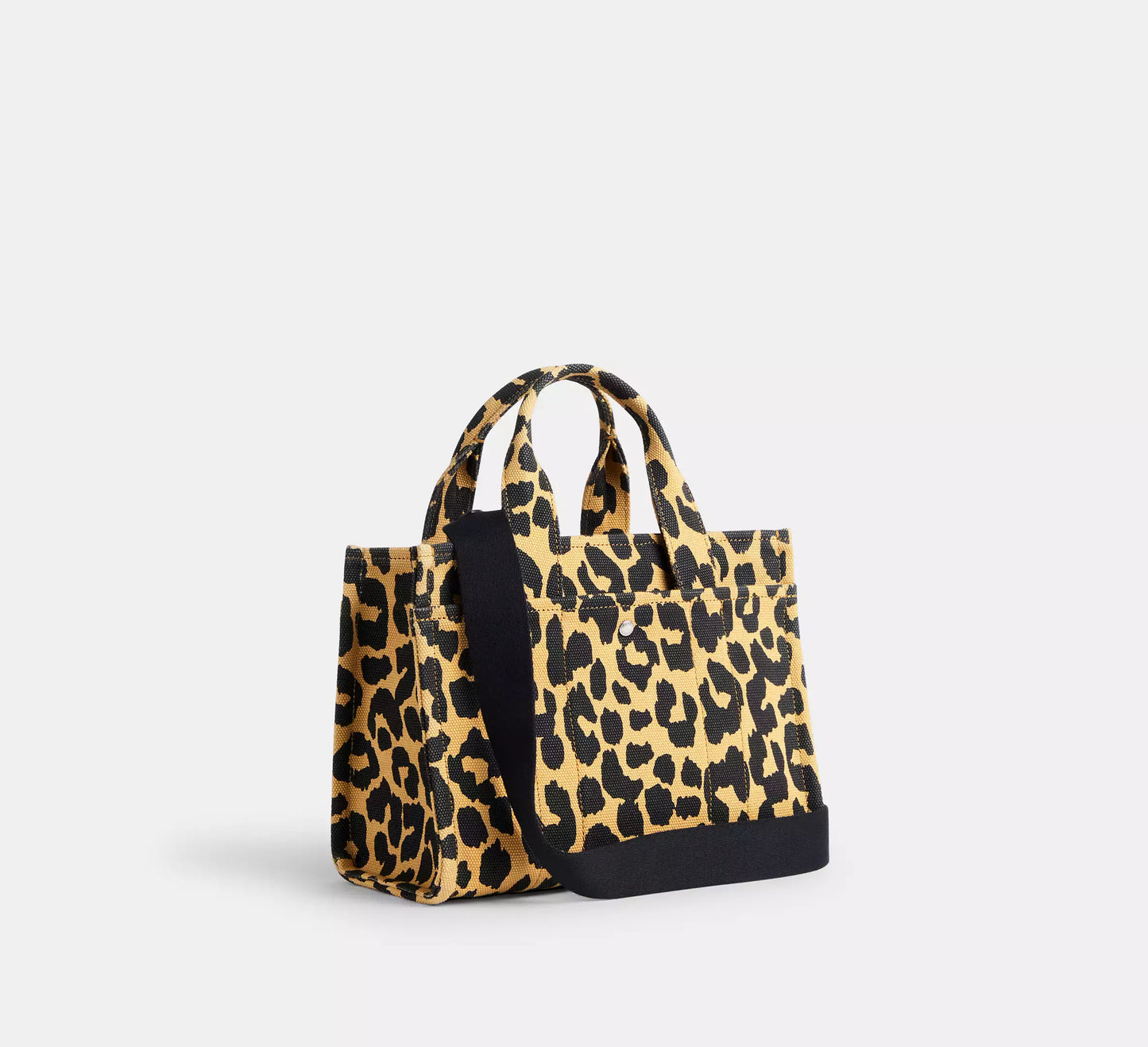 Cargo Tote Bag 26 With Leopard Print