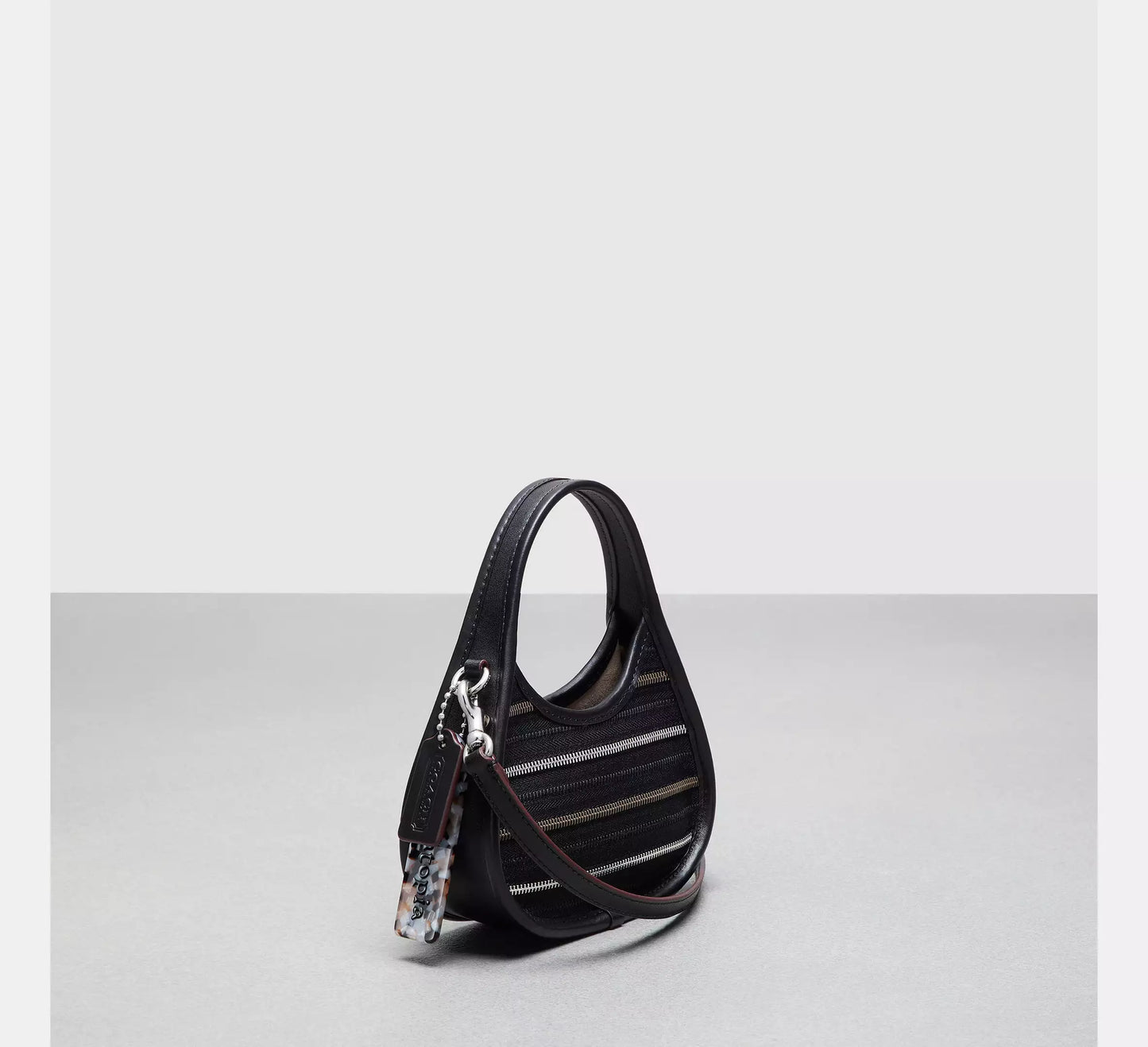 Mini Ergo Bag In Upcrafted Zippers