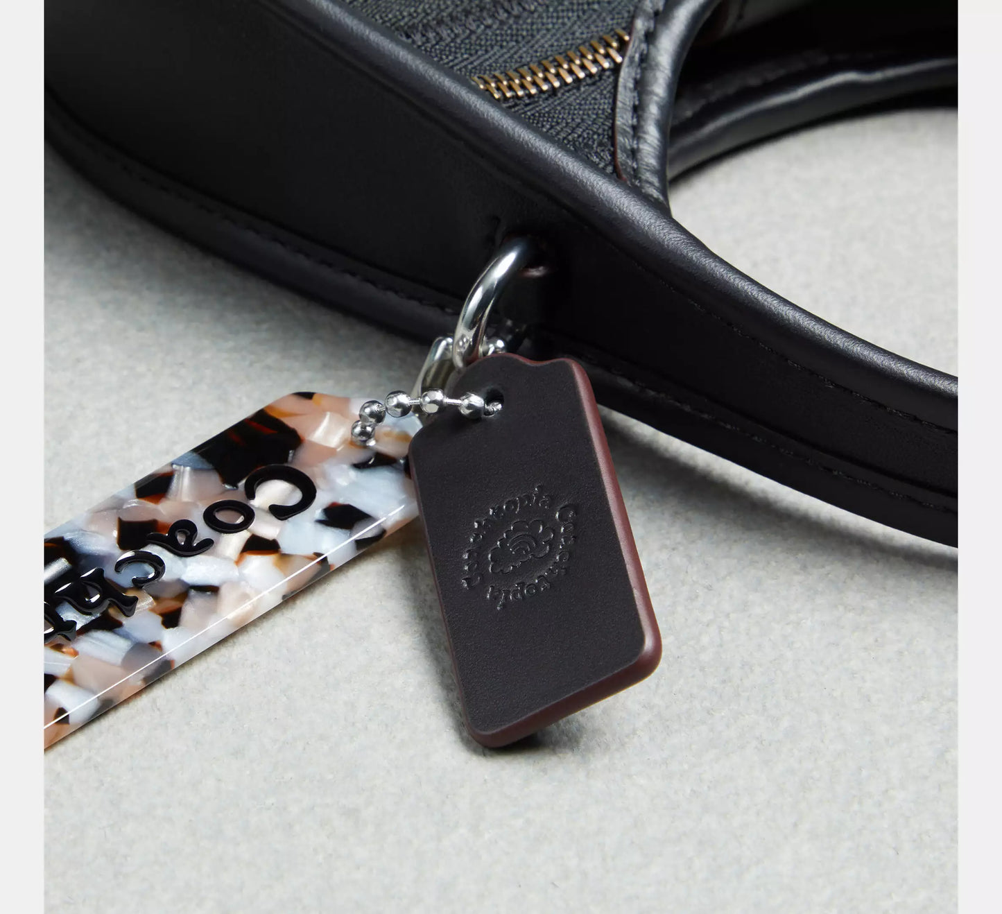 Mini Ergo Bag In Upcrafted Zippers