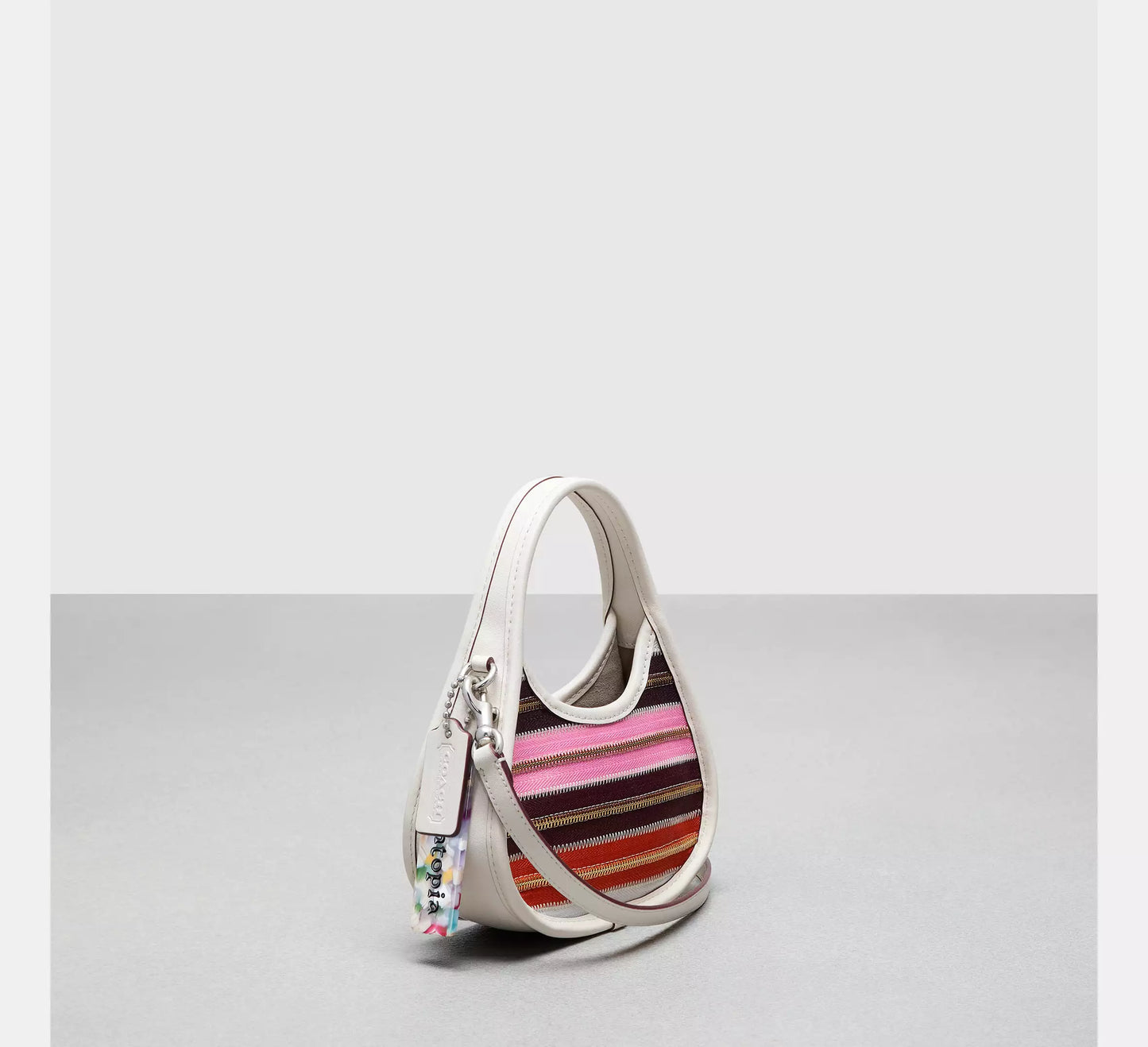 Mini Ergo Bag In Upcrafted Zippers