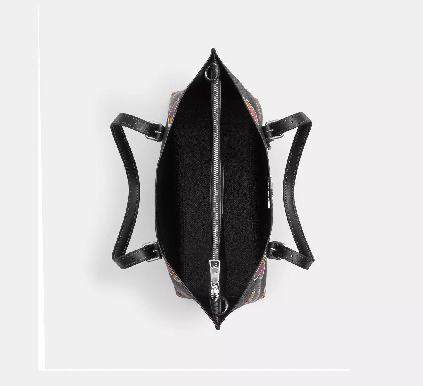 Mollie Tote Bag 25 With Heart Bolt Print