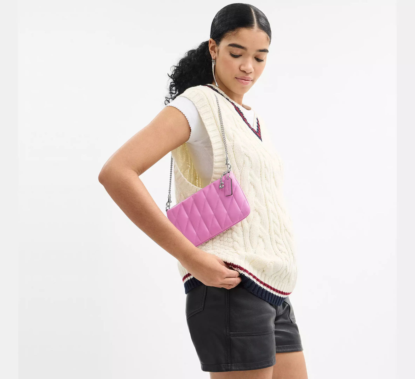 Pouch Bag With Pillow Quilting