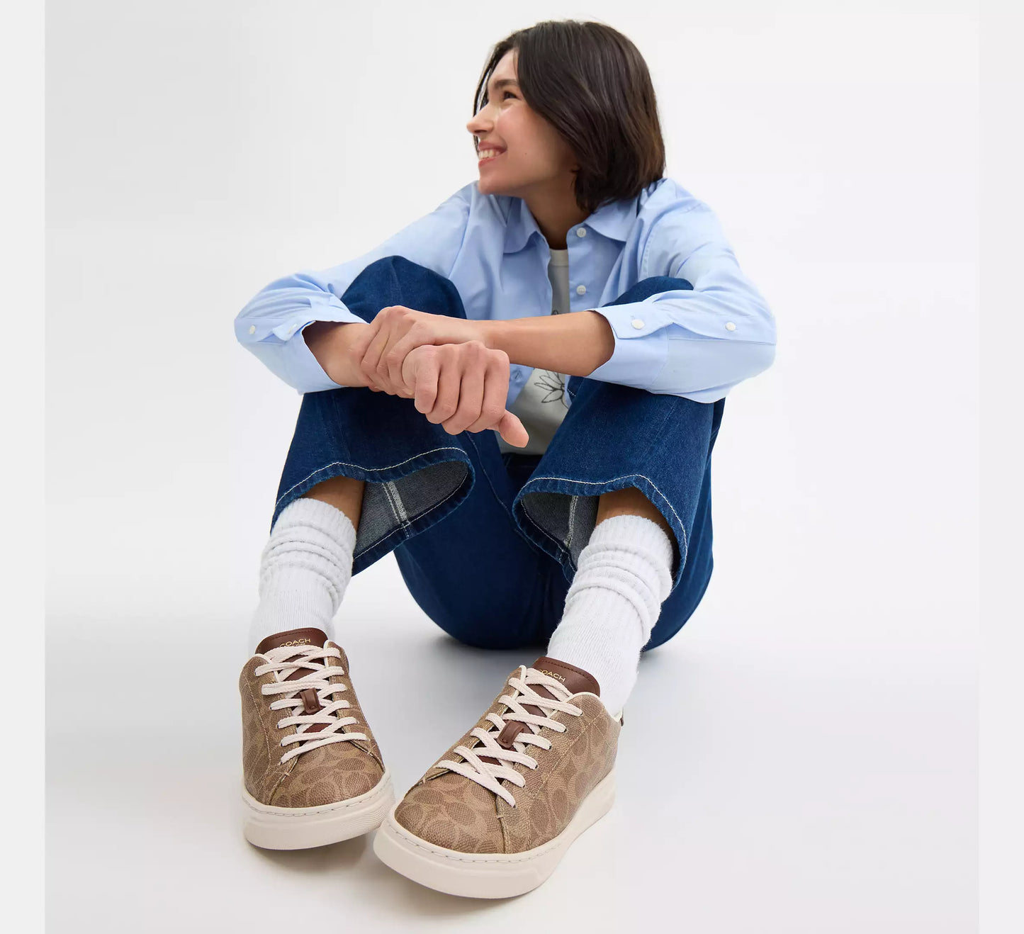 Sneaker In Signature Canvas