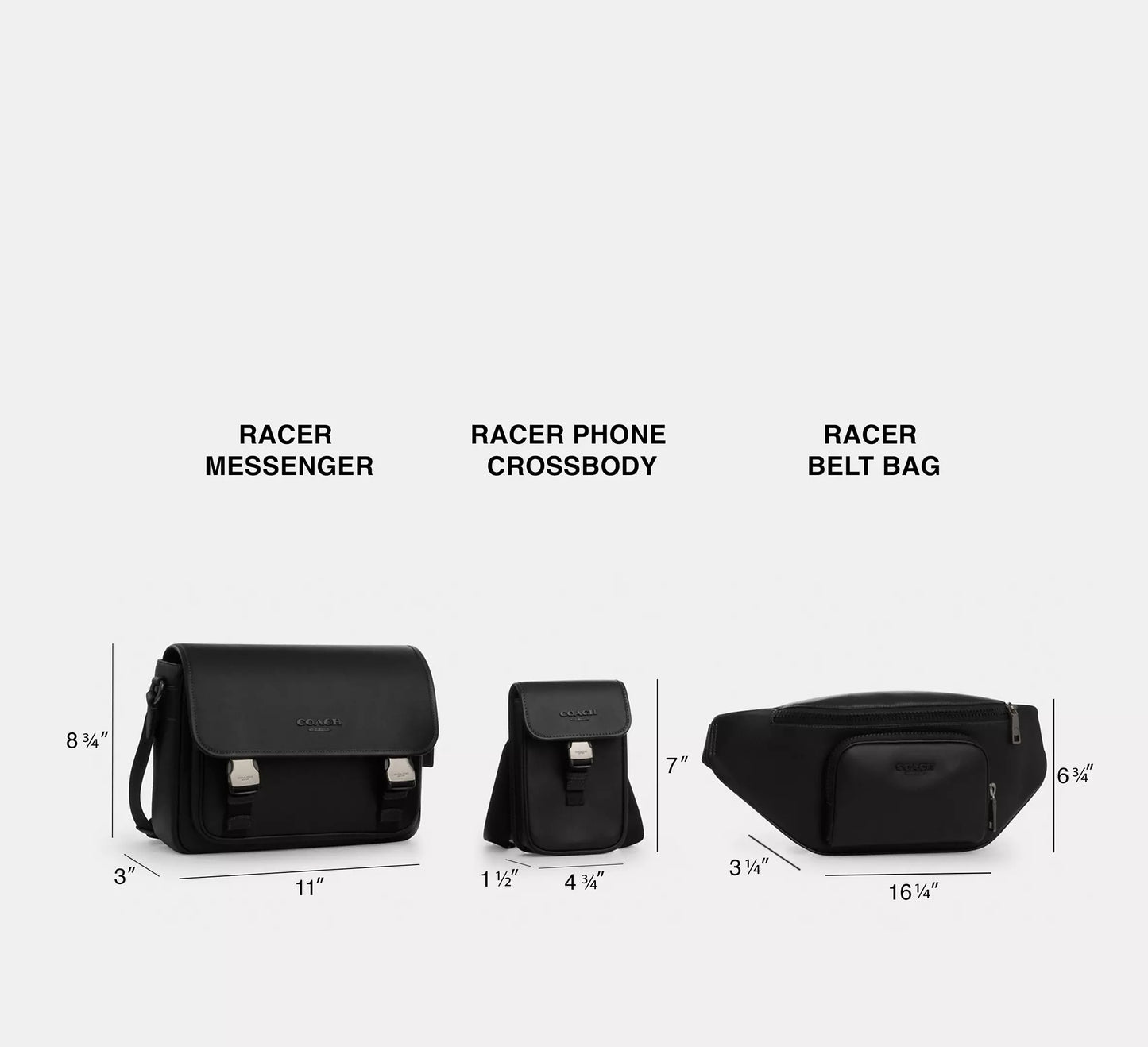 Racer Messenger Bag